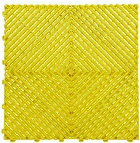 Nicoman Modular Interlocking Ribbed Garage Flooring Tiles