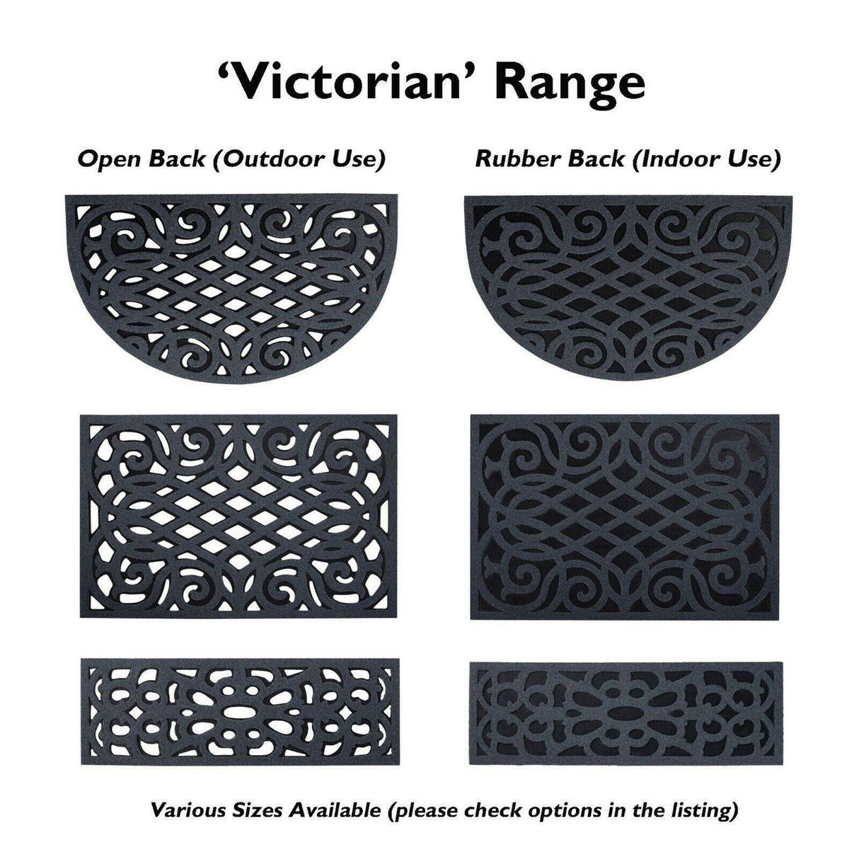 Half Moon Door Mat