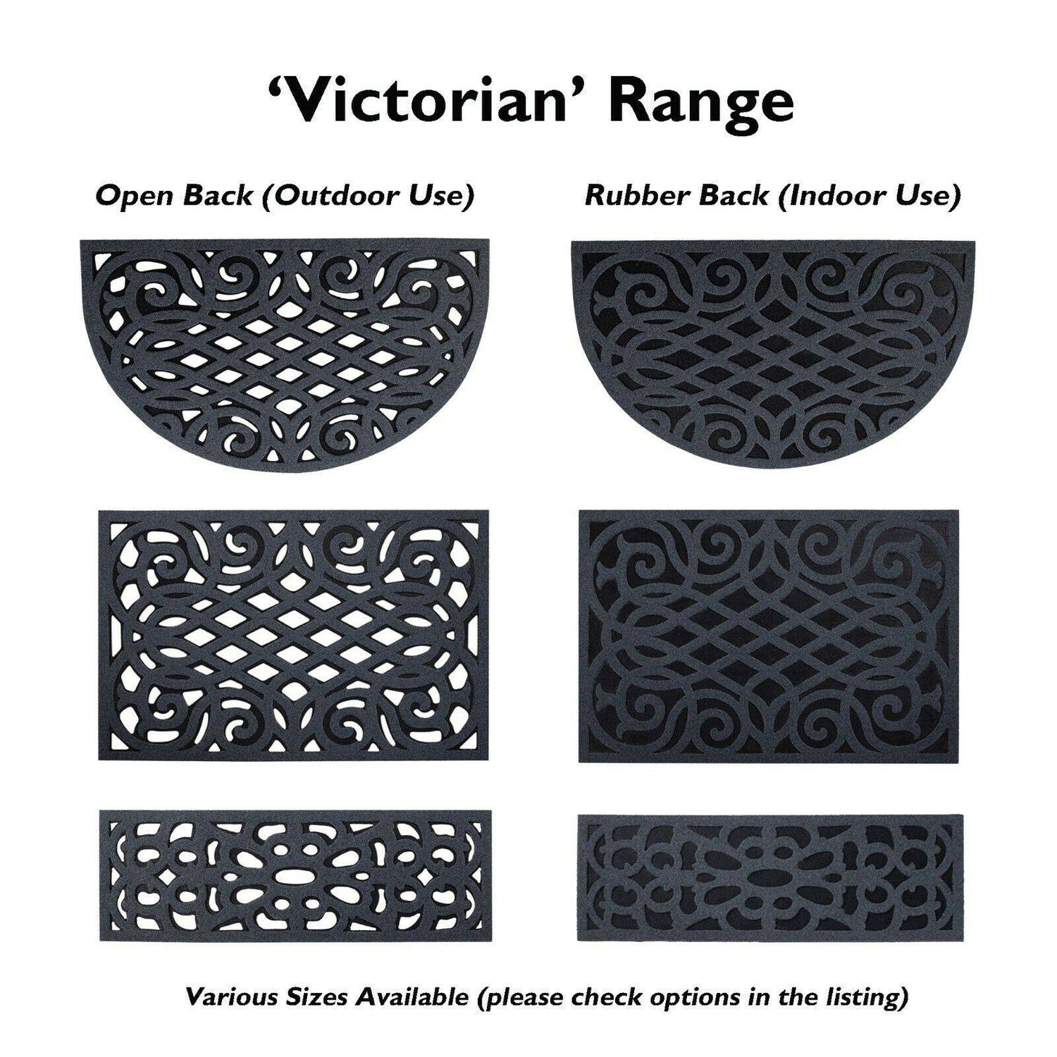 Half Moon Door Mat
