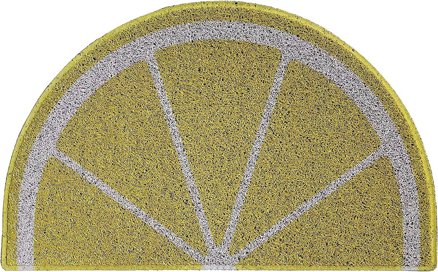 Nicoman Lemon Halfmoon Door Mat