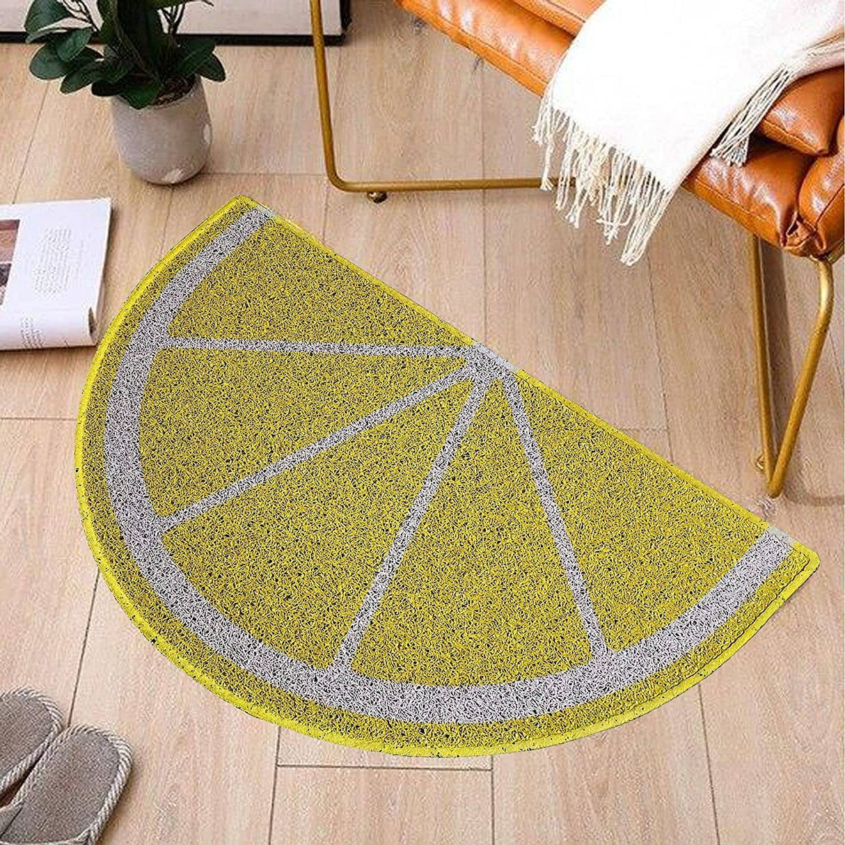 Nicoman Lemon Halfmoon Door Mat
