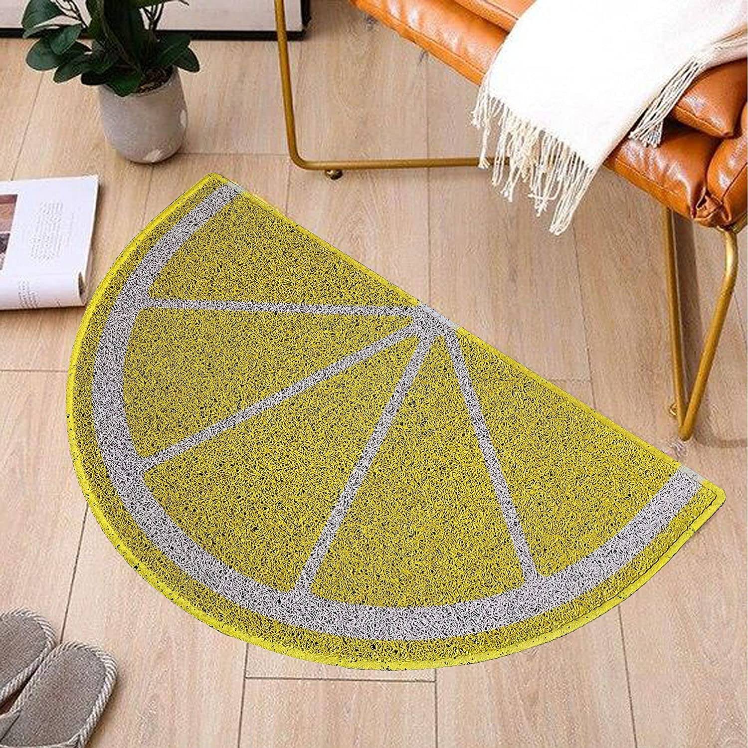 Nicoman Lemon Halfmoon Door Mat
