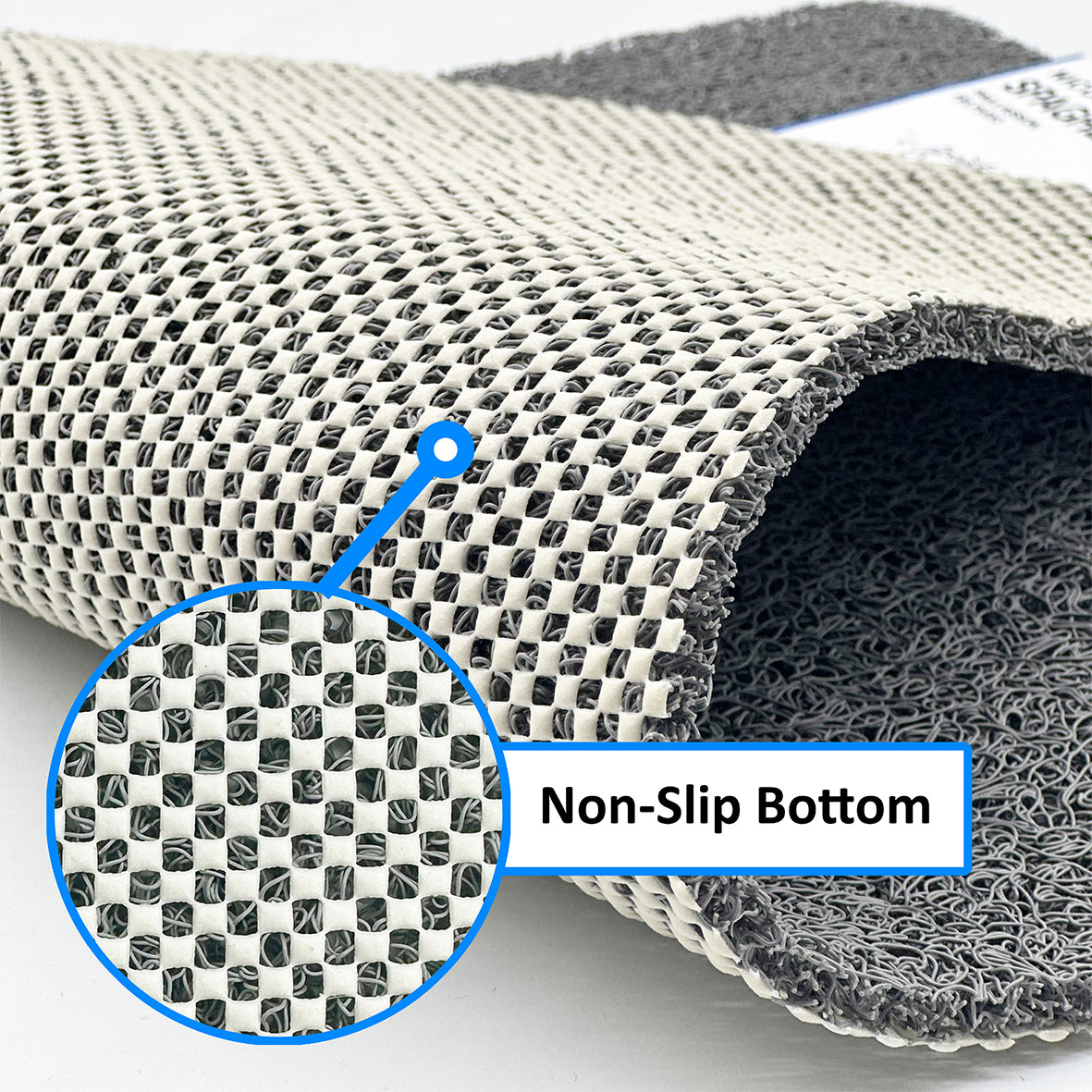 Non Slip Spaghetti Drainage Indoor/Outdoor Rubber Matting 8mm - Sold By The Metre