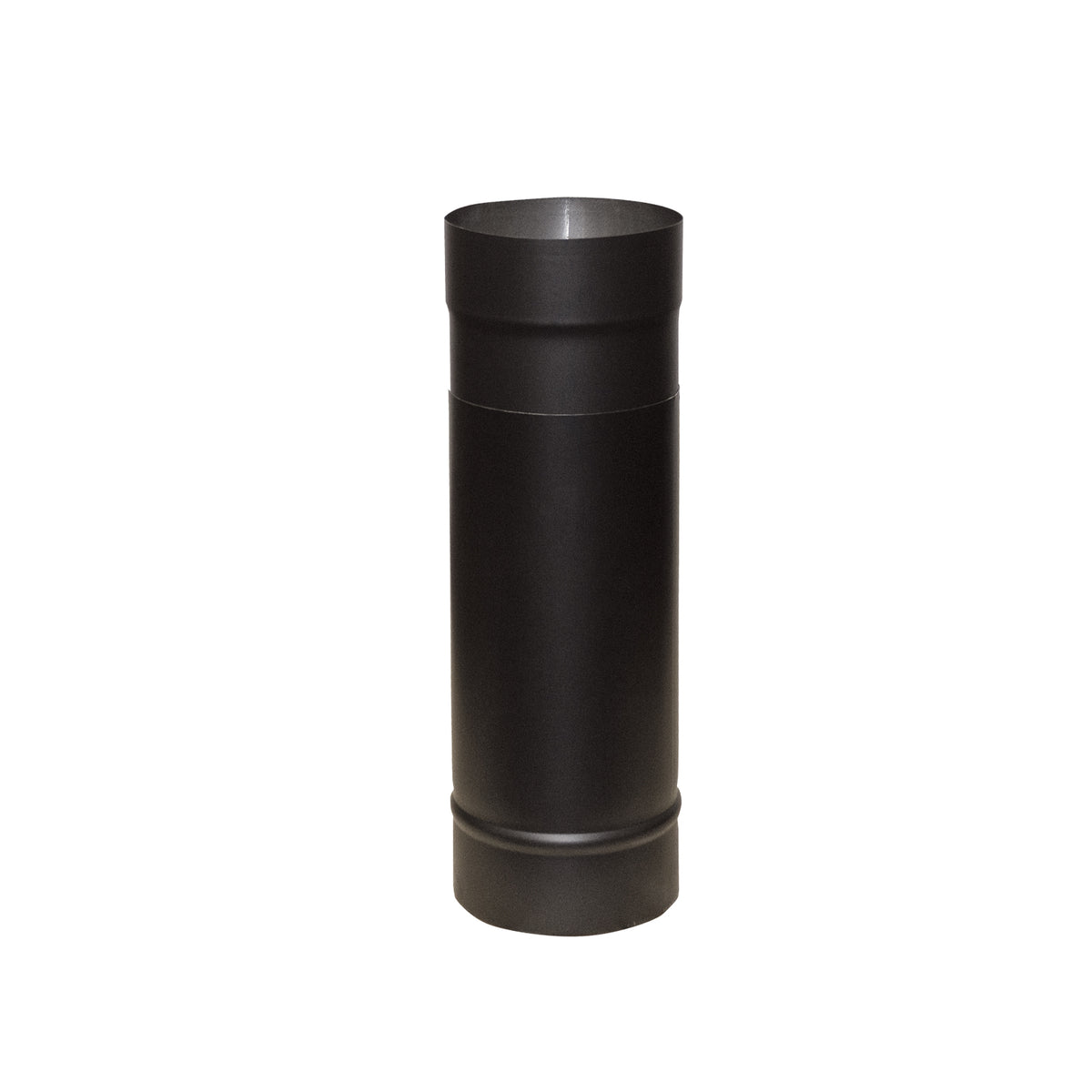 Flue Pipe Straight Adjustable 400-600mm for 5" inch (125mm) Stove Flue Systems