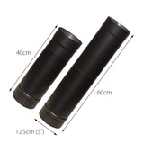 Flue Pipe Straight Adjustable 400-600mm for 5" inch (125mm) Stove Flue Systems