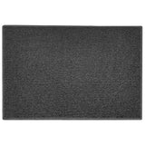 Indoor Spaghetti Doormat Plain  - Dark Grey