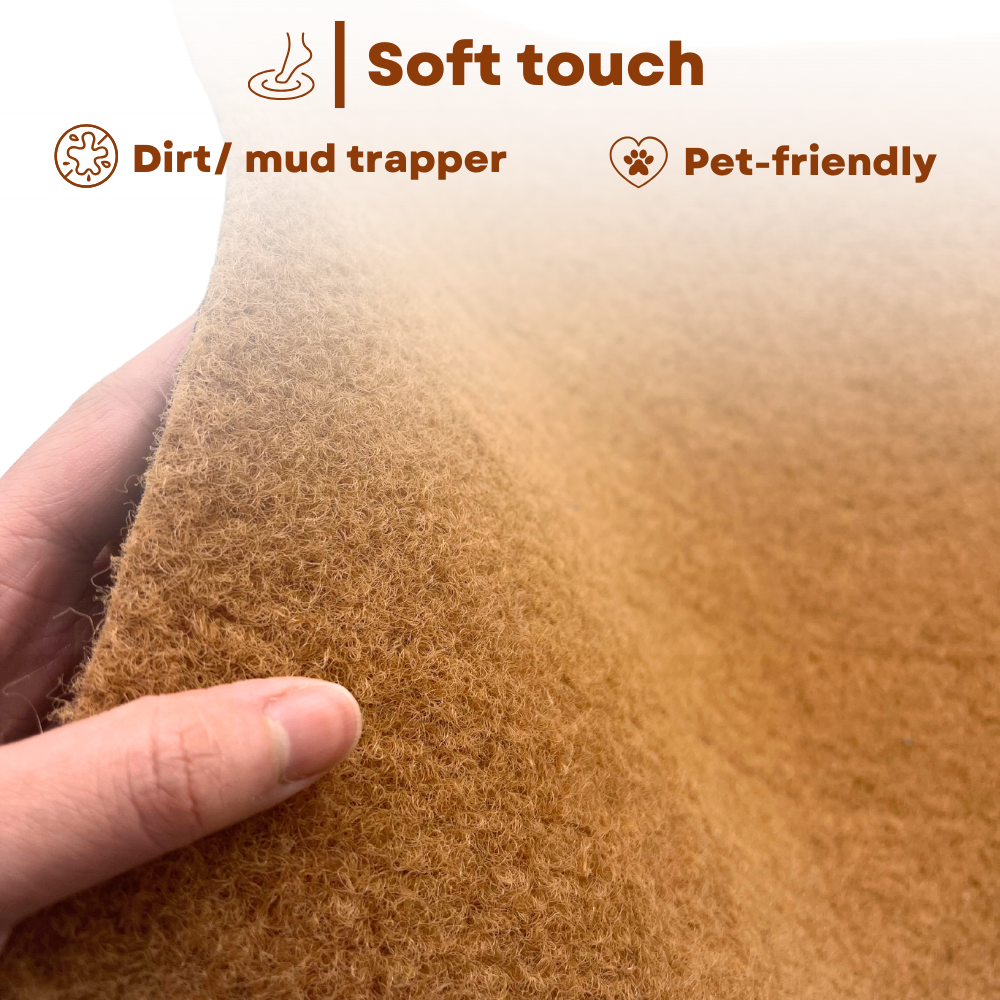 Coir Non-Shed Synthetic Large Rugs