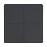 Portable Modular Wooden Effect Floor Kit - Black