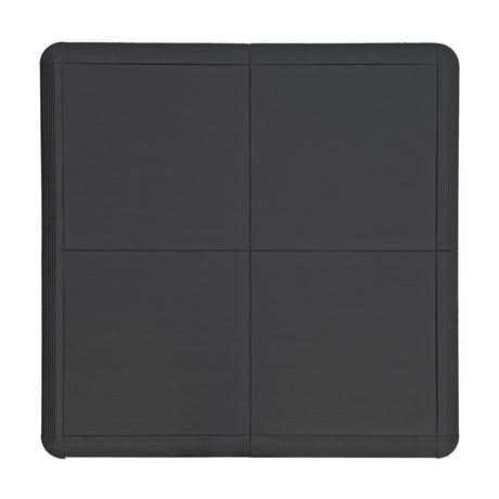 Portable Modular Wooden Effect Floor Kit - Black