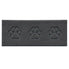 Embossed Triple Paw Home Entrance Runner Mat - Multiple Colours