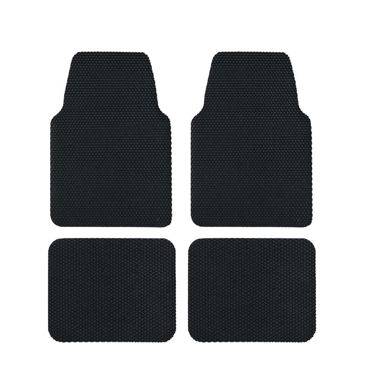 Nicoman Universal Hex Dirt Catcher Anti-Slip Car Floor Mats 4pc -  Regular