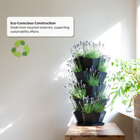 Garden Central Multy Home 5-Tier Stackable Planter