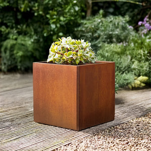 Corten Cube 50cm x 50cm