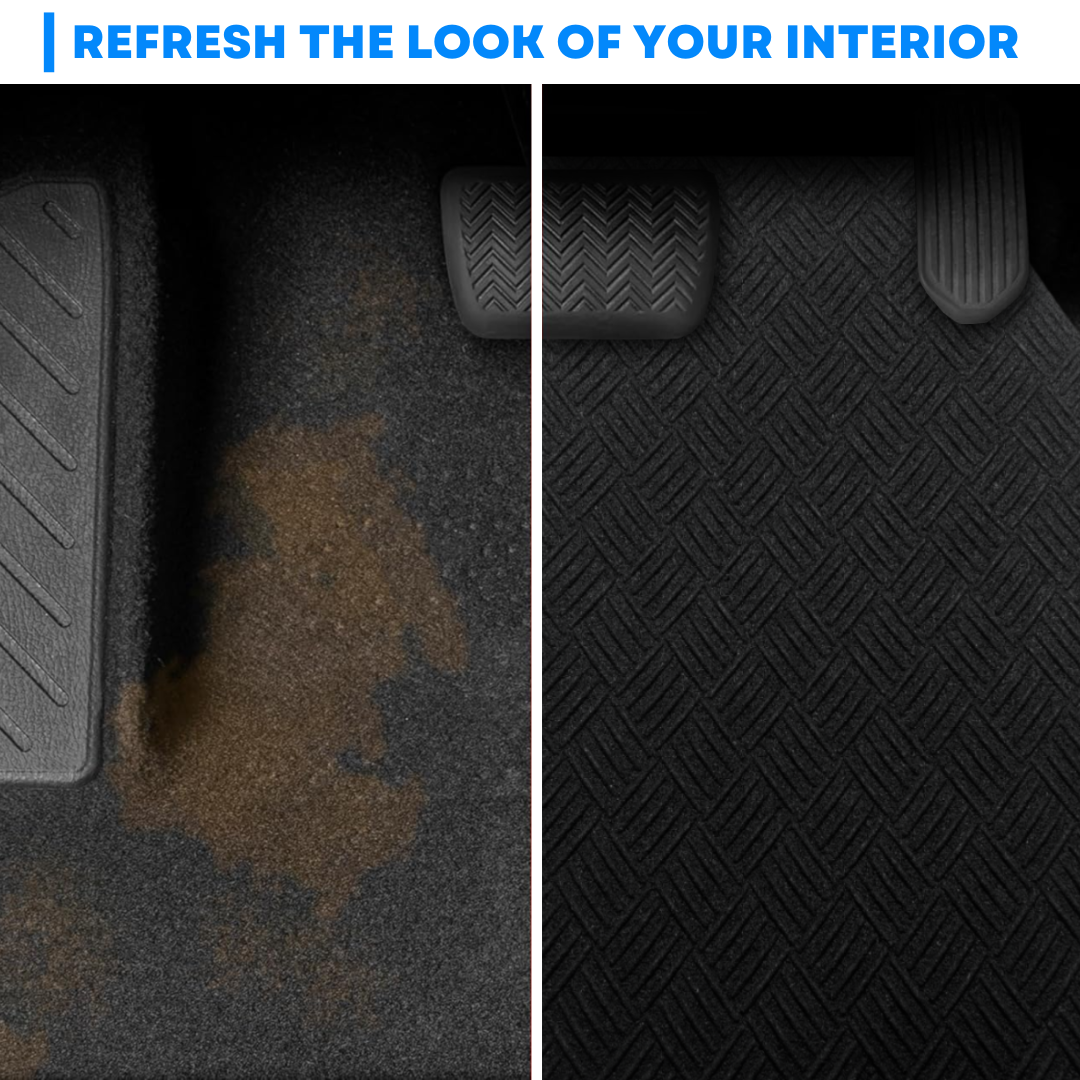 Eco Friendly Universal Car Mat - 4pc Full Set