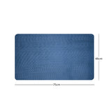 Nicoman Reversible Dual-Colour PVC Shower Bathroom Anti slip Mat