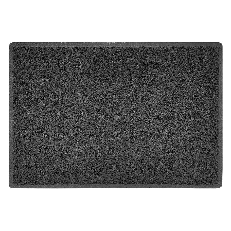 Indoor Spaghetti Doormat Plain  - Dark Grey