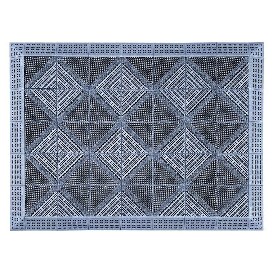 Heavy Duty Modular Outdoor Entryway Floor Doormat