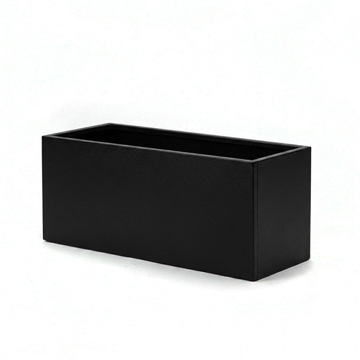 Galvanised Steel Black Trough Metal Planter - 80cm x 30cm