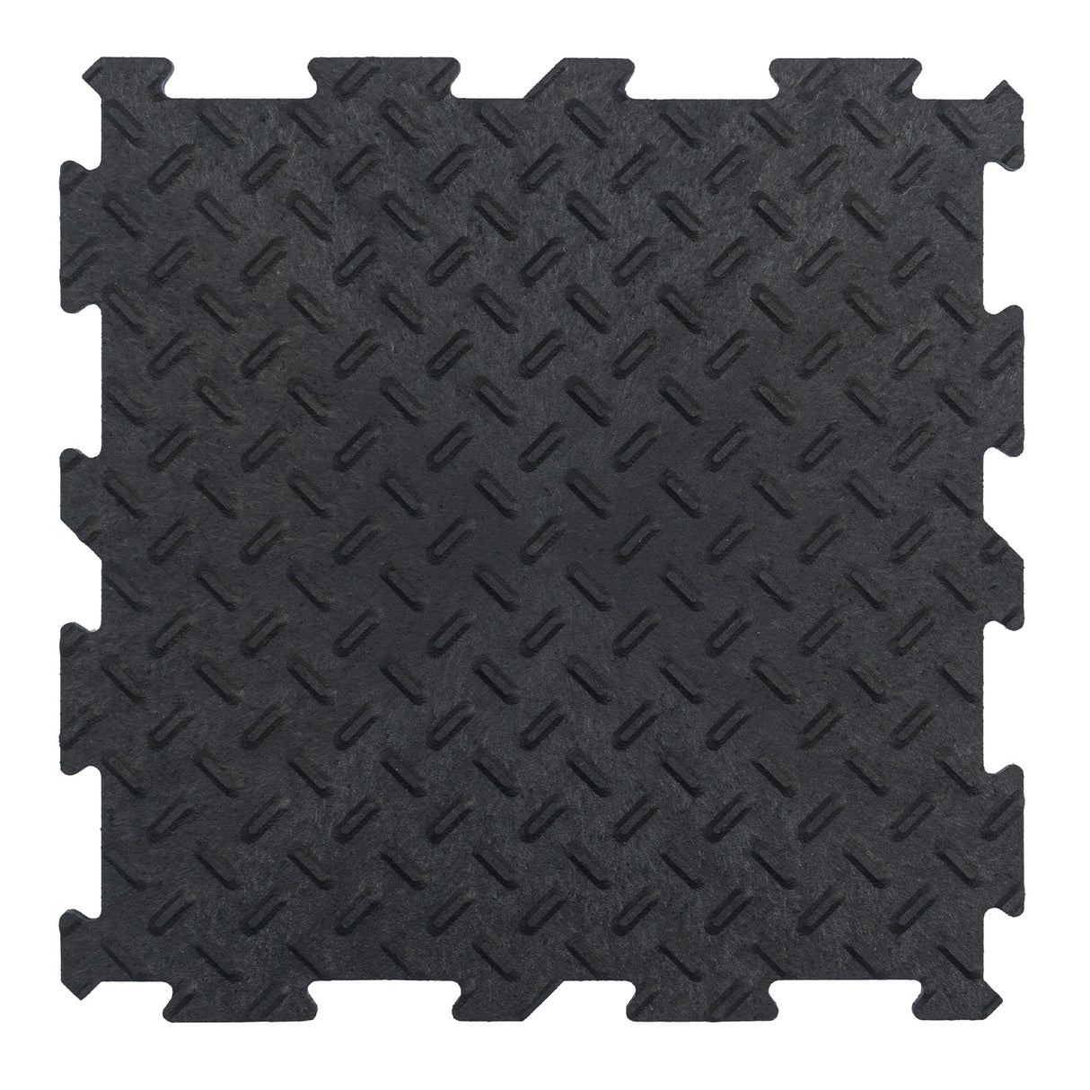 Alpha Tile Interlocking Recycled Rubber Floor Tile 30cm x 30cm