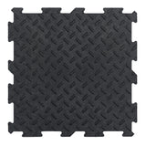 Alpha Tile Interlocking Recycled Rubber Floor Tile 30cm x 30cm