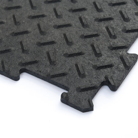 Alpha Tile Interlocking Recycled Rubber Floor Tile 30cm x 30cm