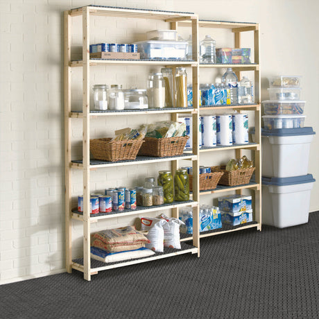 Alpha Tile Interlocking Recycled Rubber Floor Tile 30cm x 30cm