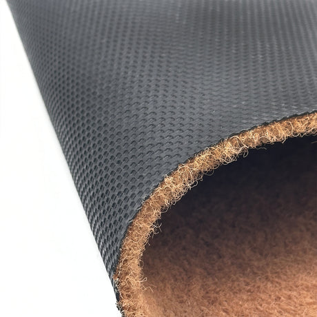 Non-Shed Synthetic Coir Doormat - Halfmoon