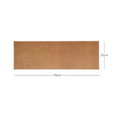 Non-Shed Synthetic Coir Step Mat