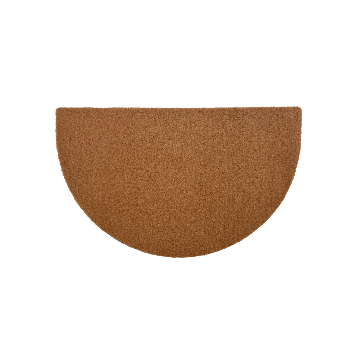 Coir Non-Shed Synthetic Halfmoon Doormat