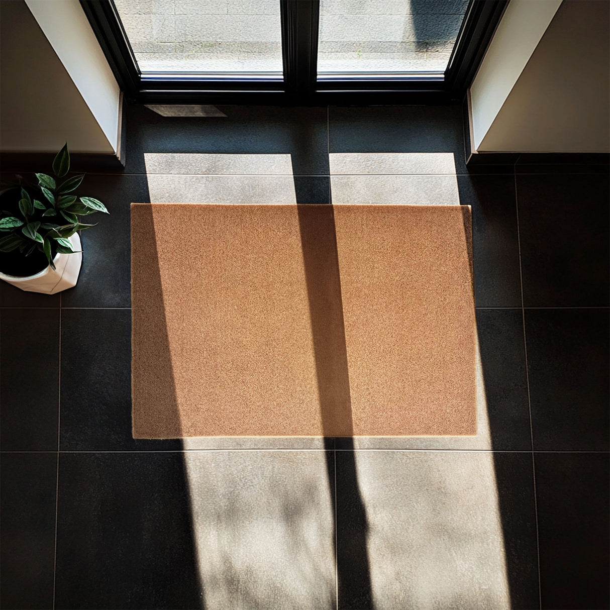 Coir Non-Shed Synthetic Doormat