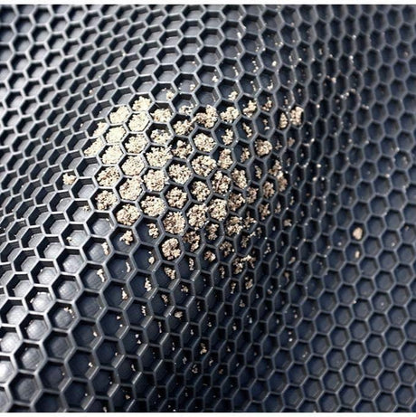 Hexagon Pattern Step Mat - Black
