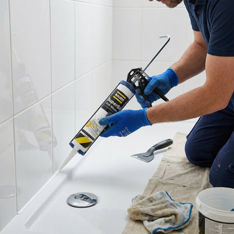 Bauer Supersil Anti-Mould Silicone Sealant 280ml