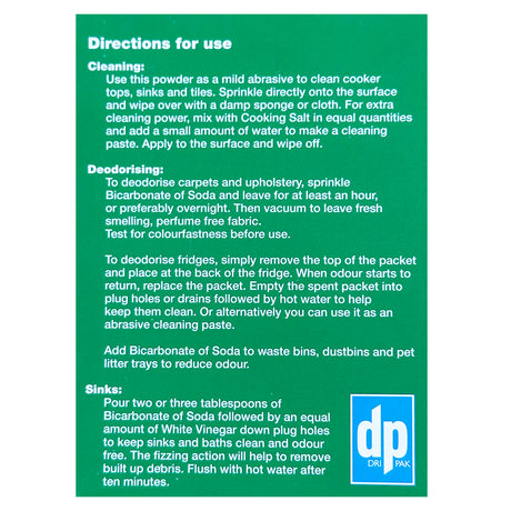 Dri-Pak Bicarbonate of Soda 500g