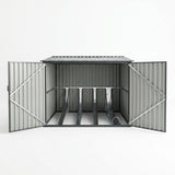 Metal Bicycle Storage Shed for Up to 4 Bikes