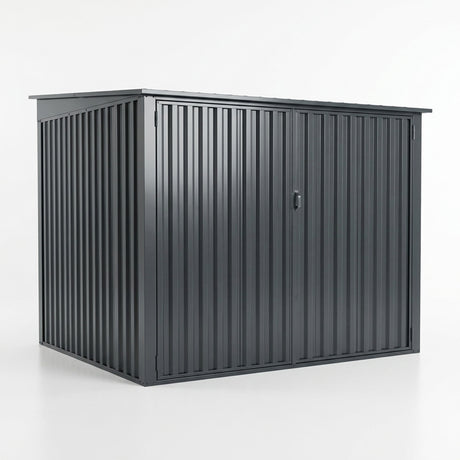 Metal Bike Shed for Up to 4 Bikes