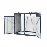Outdoor Metal Garbage Bin Shed