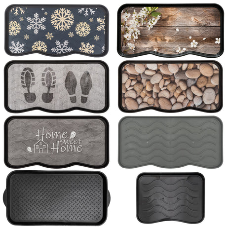 Shoes, Boots & Wellies Tray - Flowers