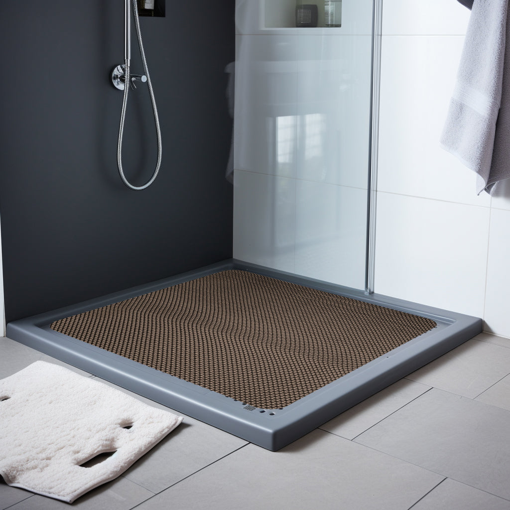 Nicoman Reversible Dual-Colour PVC Shower Bathroom Anti slip Mat