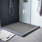 Nicoman Reversible Dual-Colour PVC Shower Bathroom Anti slip Mat