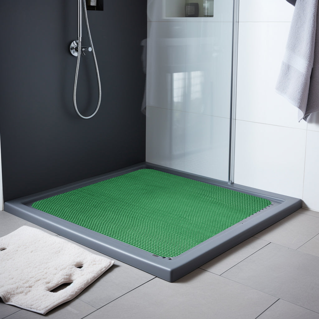 Nicoman Reversible Dual-Colour PVC Shower Bathroom Anti slip Mat