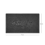 "Come In" Grey Spaghetti Door Mat