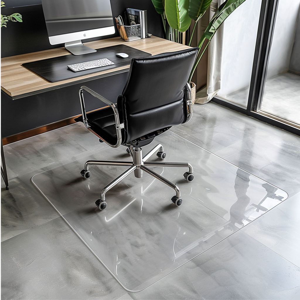 Chair Mat for Hard Floors 100x100cm Nicoman