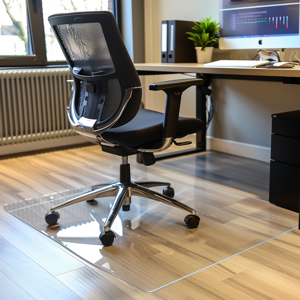 Chair Mat for Hard Floors - 120x120cm