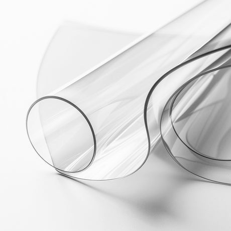 PVC Square Table Cover - Frosted