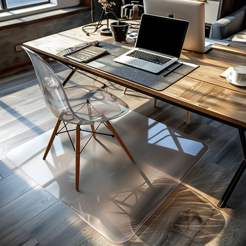 Chair Mat for Hard Floors - Transparent