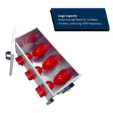 Metal Chicken Feeder – Stylish, Durable & Convenient