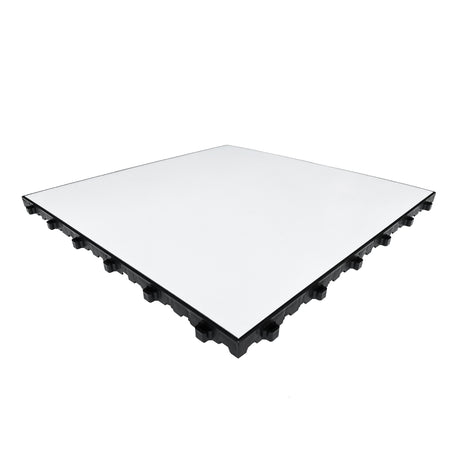 White Portable Modular Floor Kit 46cm x 46cm