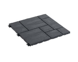 Mosaic Garden Patio Interlocking Composite Decking Tiles - Pack of 40