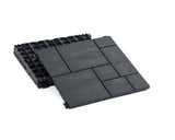 Mosaic Garden Patio Interlocking Composite Decking Tiles - Pack of 40