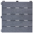 Cosmo Light Grey Decking Tile Front